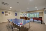 Game Room located on 2nd Floor Foosball, Table Tennis, Board Game 
